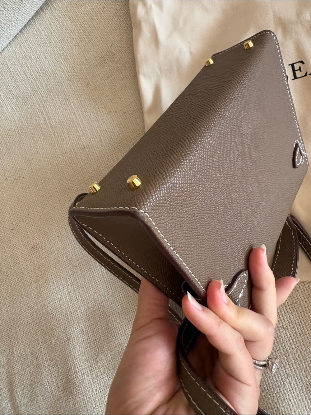 Lily & Bean Hettie Bag in Mocha - Picture 7 of 10